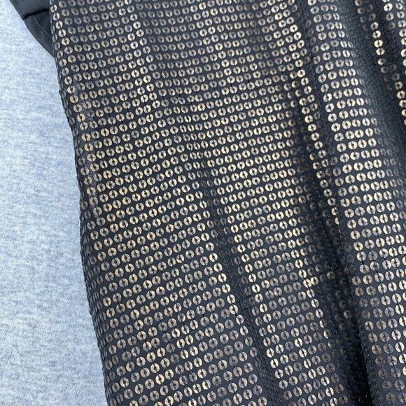 Narciso Rodriguez for Design Nation Dress Womens Extra Large Black Sequin Career - Picture 7 of 14